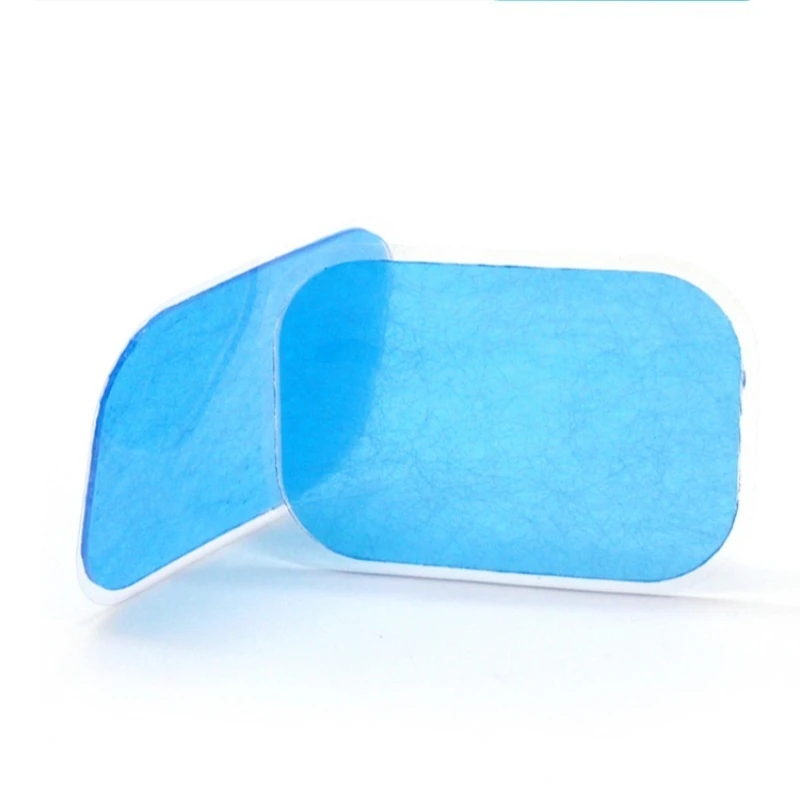 4x6cm Hydrogel Electrode Pads, Replacement Gel Sheets for EMS Abdominal Trainer, Physical Therapy Gel Patches Home Use