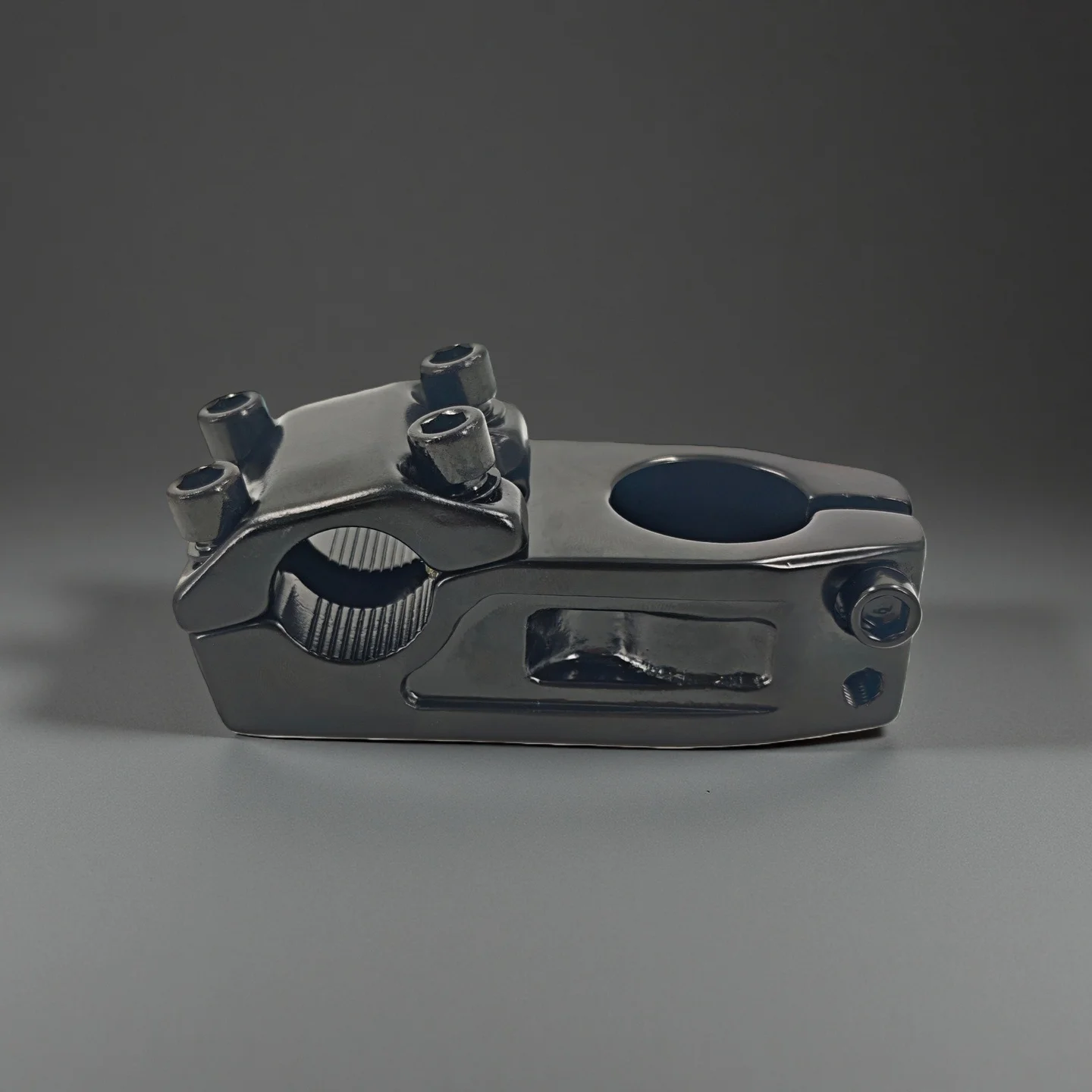 Tige BMX 22.2*28.6mm 45mm tige de vélo CNC en alliage d'aluminium léger tige de guidon BMX pour pièces de cyclisme de vélo vtt à engrenage fixe