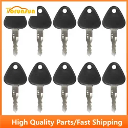 10pcs Heavy Equipment Key 777 Fit Volvo full sized EC series excavators