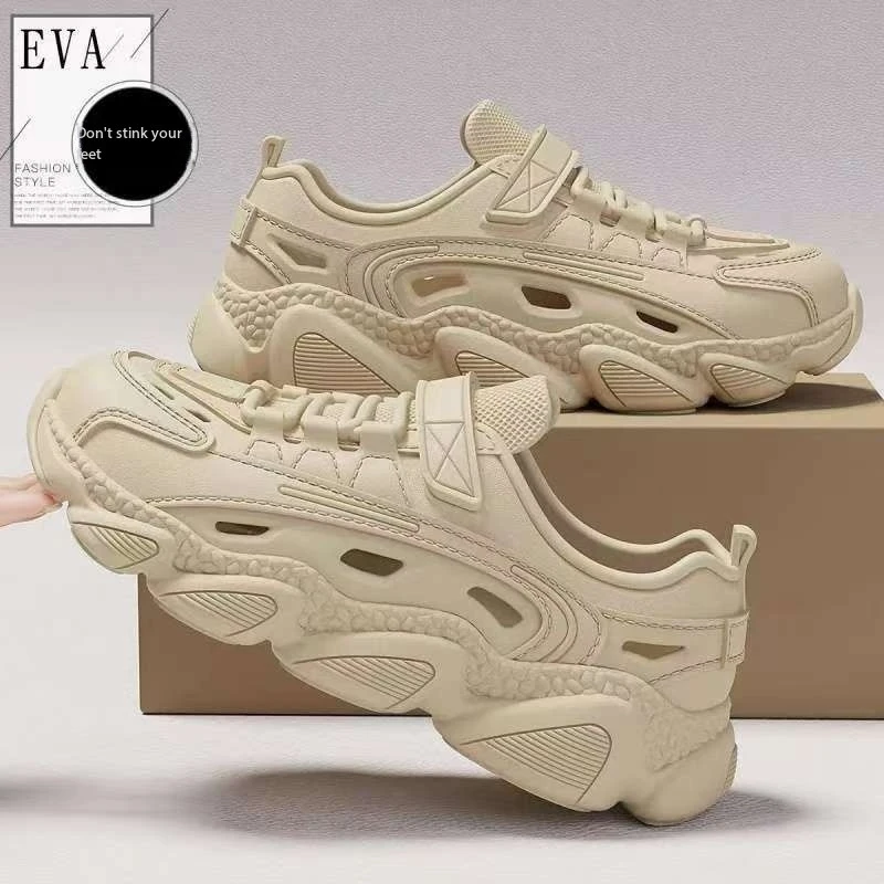 صنادل رجالي سريعة الجفاف من مادة إي في إيه بلون سادة، عصرية وخفيفة الوزن، أساسيات السفر في الهواء الطلق، أحذية الشاطئ، شباشب رجالية غير رسمية