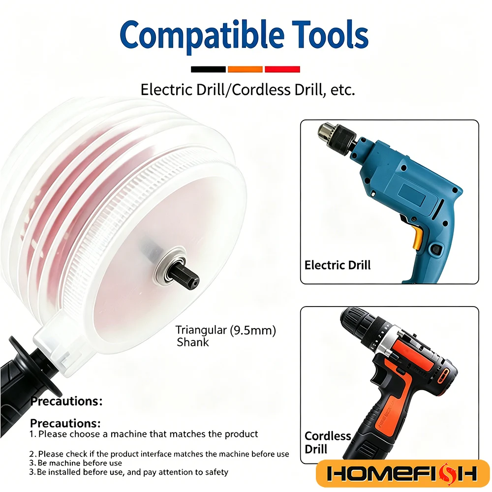 1PC Electric Hammer Drill Dust Collector Cover – Hole Opener Dustproof Cover for Hole Saw Drill Bit, Hand Tool