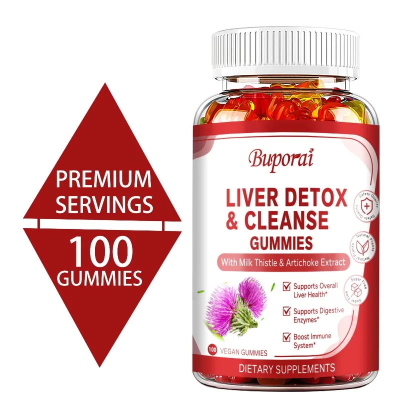 Liver Cleanse & Detox Gummies - Liver Cleanse Detox, Balances Liver System and Immune Health