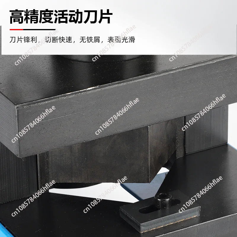 Multi‑function Hydraulic Angle‑Iron Processor, 4‑in‑1 Equipment for Chamfering, Trimming, Separating and Arc‑Folding Work