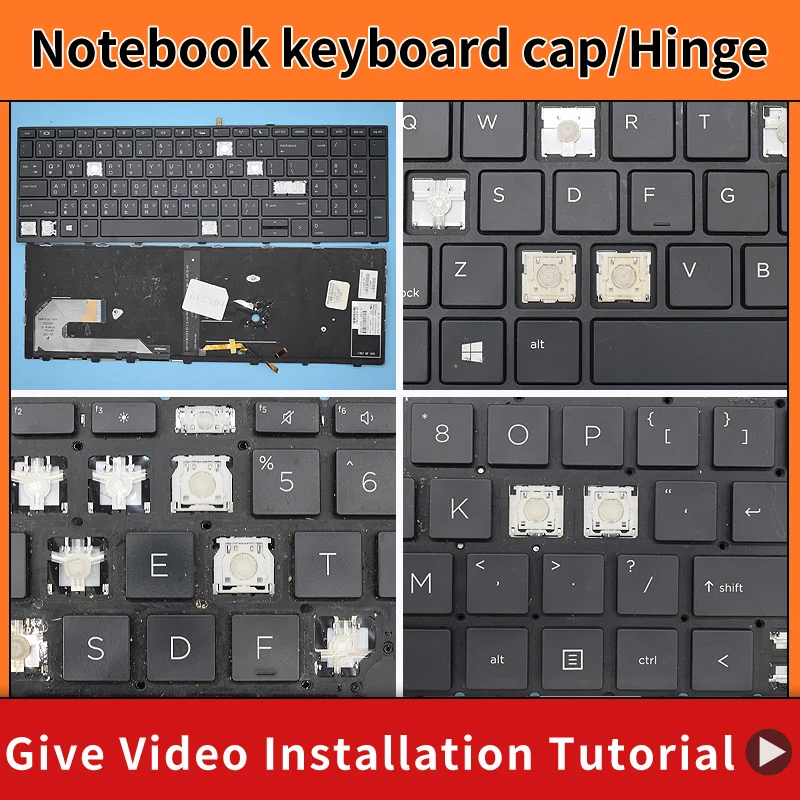 Replacement Keycap Key cap Hinge for HP 750 G7 750 G8 755 855 G7 G8 Zbook Firefly 15 G7/G8 HSN-I41C-5 850 G7 850 G8 KeyCap