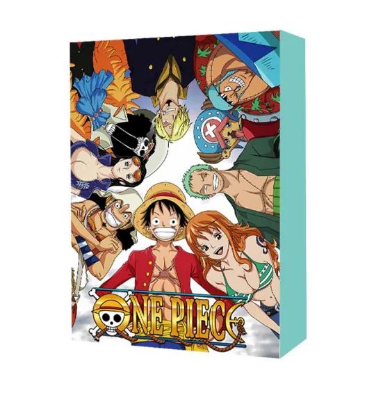 Caja ciega hecha a mano de una pieza con borde cruzado, muñeca Luffy, regalo de cumpleaños para niños, regalo pequeño sorpresa, calendario 24 con agujero divertido, 2026 @@