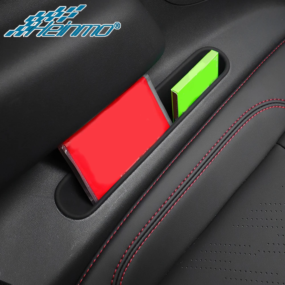 

For Mini Cooper Electric J01 Car Rear Seat Organizer Storage Box Pocket Silicone Auto Interior Accessories