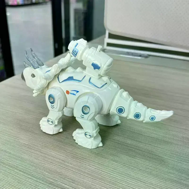 1 conjunto grande tiranossauro rex robô dinossauro brinquedos suporta lançamento de bala macia com efeitos de luz e som robô dinossauro brinquedo
