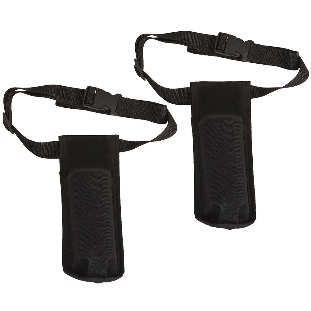 2 Pcs Masseur Fanny Pack Waist Bottle Organizer Tote Bags Essential Massager Storage Holder for Oil Lotion