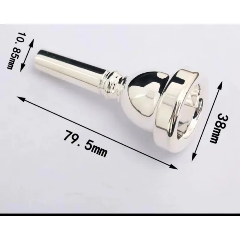Accesorios de plata para Euphonium y Tuba: Boquilla alto para Corneta - ¡Oferta Especial!