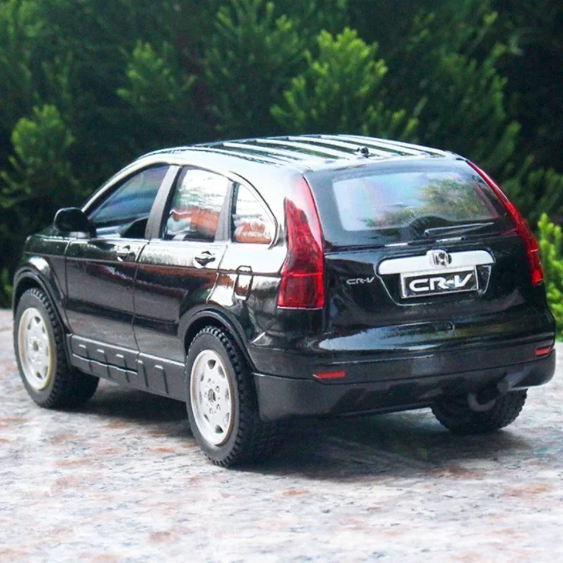 

CRV SUV, модель автомобиля из сплава, литая под давлением металлическая игрушка, 1:32, модель автомобиля, высокая имитация звука и света, коллекция игрушек в подарок
