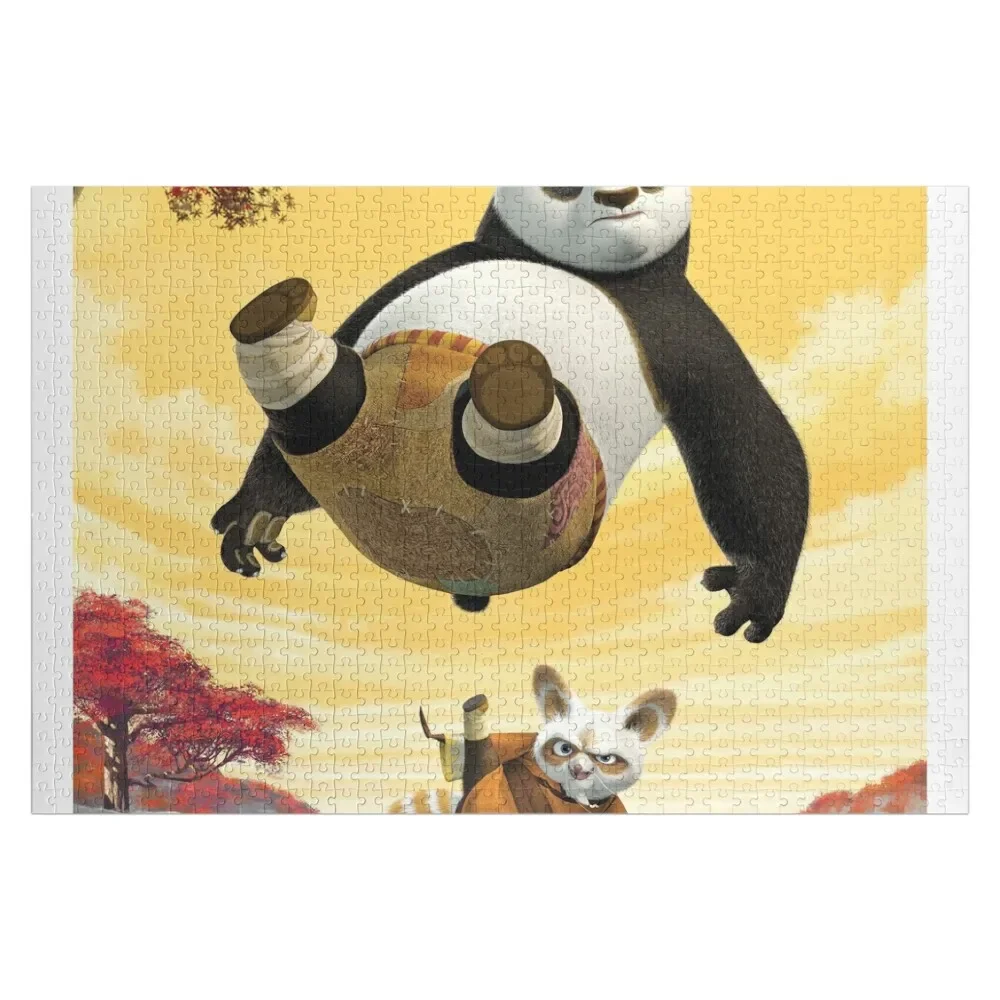 

master shifu kick po Jigsaw Puzzle Wooden Jigsaws For Adults Personalized Photo Gift Jigsaw Custom Diorama Accessories Puzzle