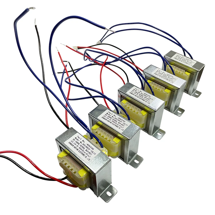 ISO9001 for 220V Copper Transformer 20W 50/60Hz Multiple Outputs 12V/15V Single Phase Power Compatible 220V Inputs