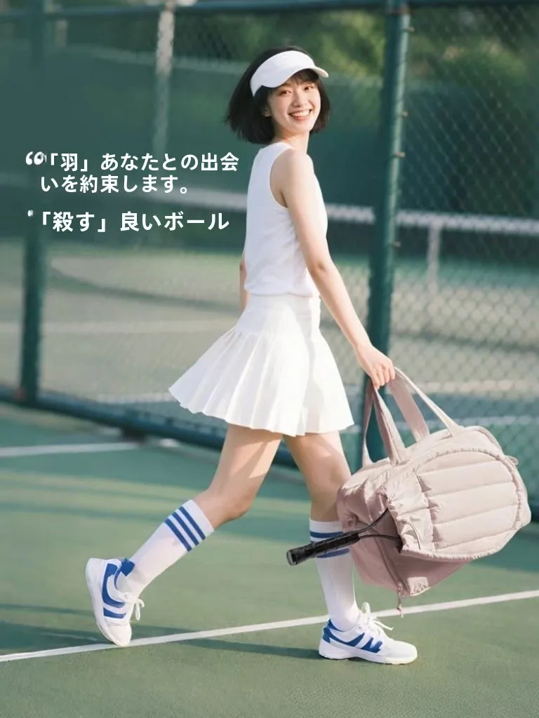 新しいファッショナブルなテニスバドミントンバッグユニセックス大容量カジュアルスポーツフィットネスクロスボディバッグ女性の通勤ショルダーバッグ