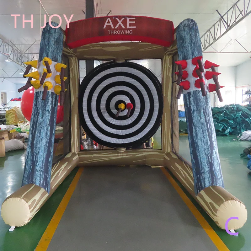 

fast air ship to door,Outdoor Inflatables Axe Throwing Games, Inflatable Flying Axe dart Games challenge game for kids n adults
