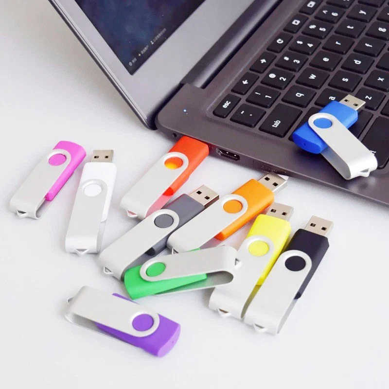 10 pçs forma chave usb pendrive metal memória vara 128mb 1gb 2gb 4gb 8gb 16gb 32gb 64gb usb flash drive pen drive flash disco usb