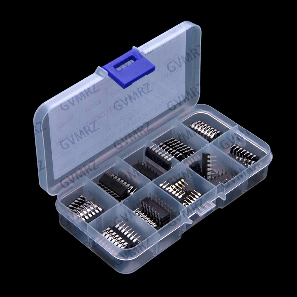 5Values 50PCS 74HC00 74HC02 74HC32 DIP-14 Integrated Circuit DIP IC Combination Kit 74HC04 74HC08 74HC00 74HC02