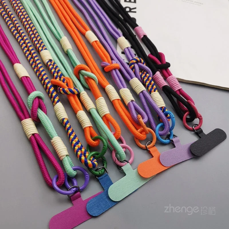 

Ремешок через плечо и портативный телефон, съемный ремешок, длинный дизайн с защитой от потерь, подходит как для мужчин, так и для женщин.