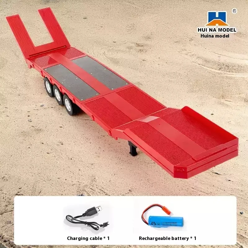 Huina 1501 2025 新しいスカニアリモートコントロール大型トラックトレーラーモデルトラクションカー高度なハイエンドおもちゃ子供大人