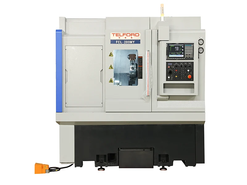 CNC Machine Tools ISO 9001 Approved Two-Turret Turning Center