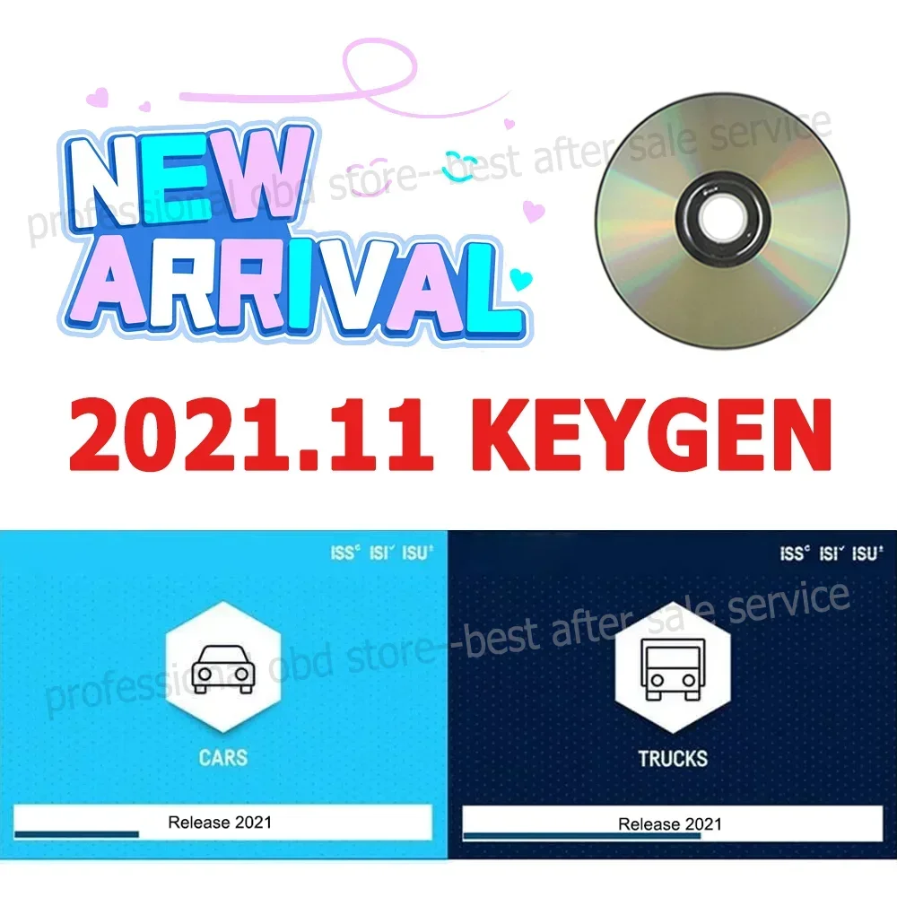 Software 2021.11 New Keygen 2020.23 Vdijk Autocoms Pro Vd Ds150e Cdp for Tnesf Delphis Orpdc Support 2021 Year Model Car Truck