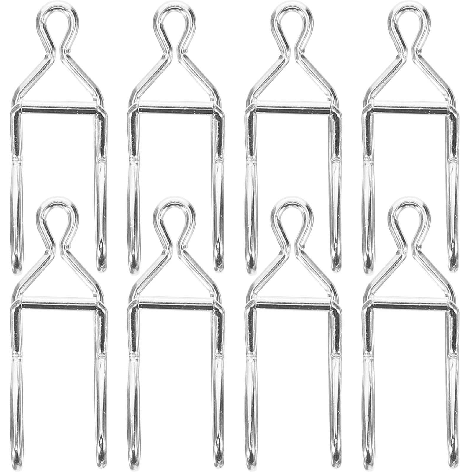 50Pcs Watch Chain Clasp DIY Fittings Rustproof Iron Buckles for Pocket Watch Chains Metal Craft Clips Multipurpose Use