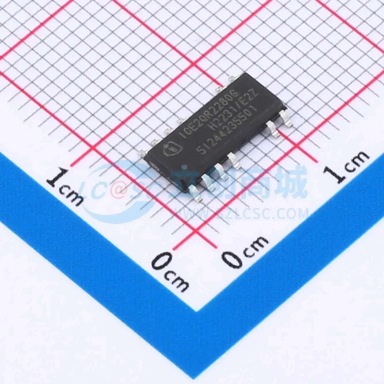 5PCS  ICE2QR2280G  ICE2QR2280G-1  ICE3BR4765JG SOP-12