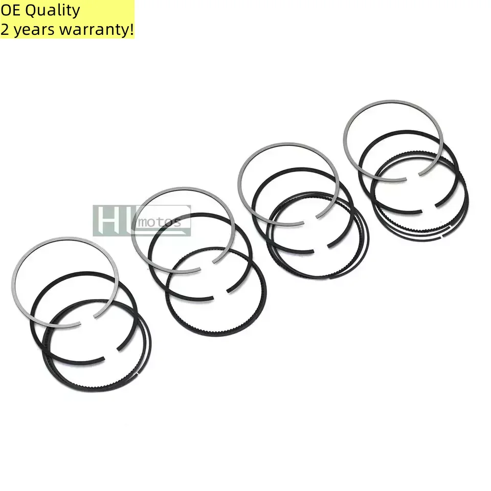 

2 years warranty 4cyl STD Piston Rings Set For Audi A1 A3 VW Golf Seat Skoda Passat 1.6 TDI CAY