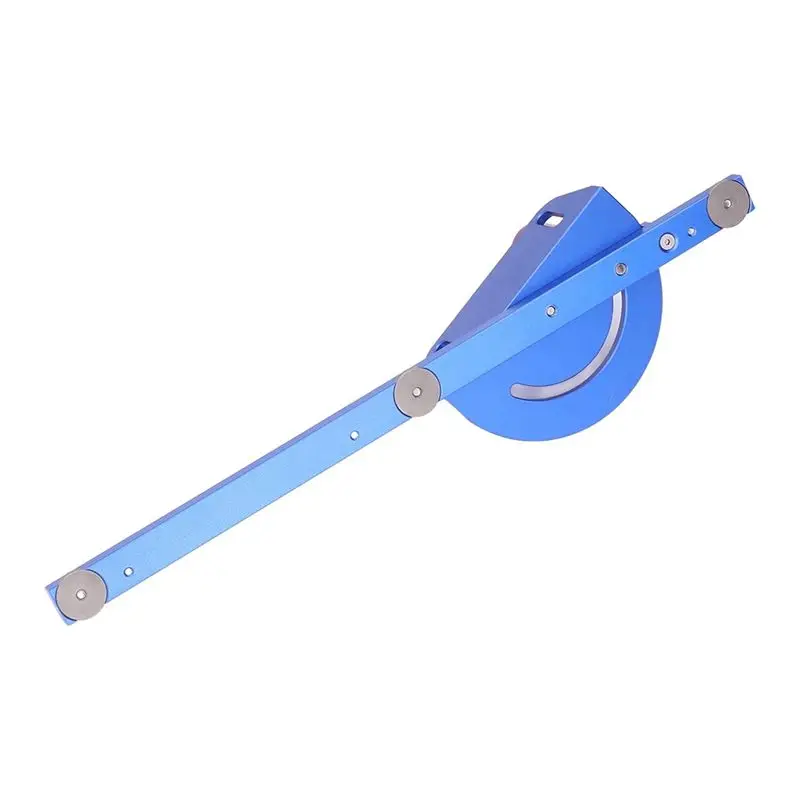 ABVG-Miter Gauge For Table Saw, Table Saw Accessories Portable Aluminum Alloy With Removable Dial For Carpentry
