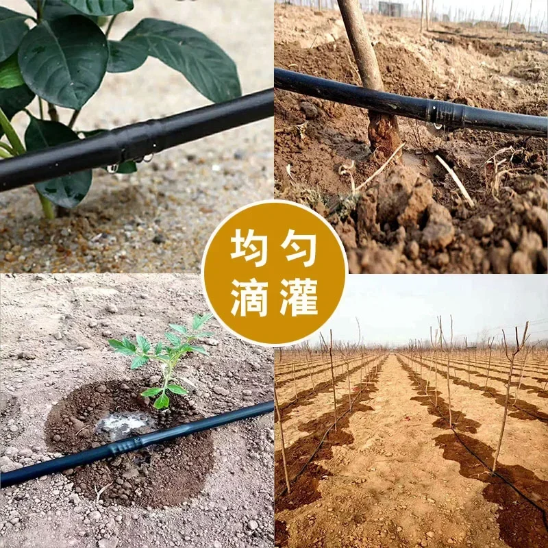 Perforated watering device Sunflower inlaid cylindrical drip irrigation pipe Greenhouse farmland irrigation tool Perforated