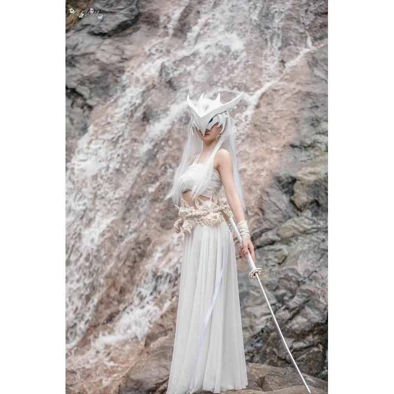 

Cosplay Costumes Game LoL The Unforgotten Yone Role Play sexy dress Uniform Halloween Carnival Outfits For Male And Female