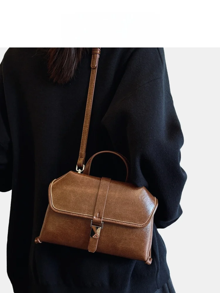 

Faionable Retro Crossbody Bag Casual Commute Single oulder Bag Ele Aosphere Small Size Soft Handbag the Cole Brand