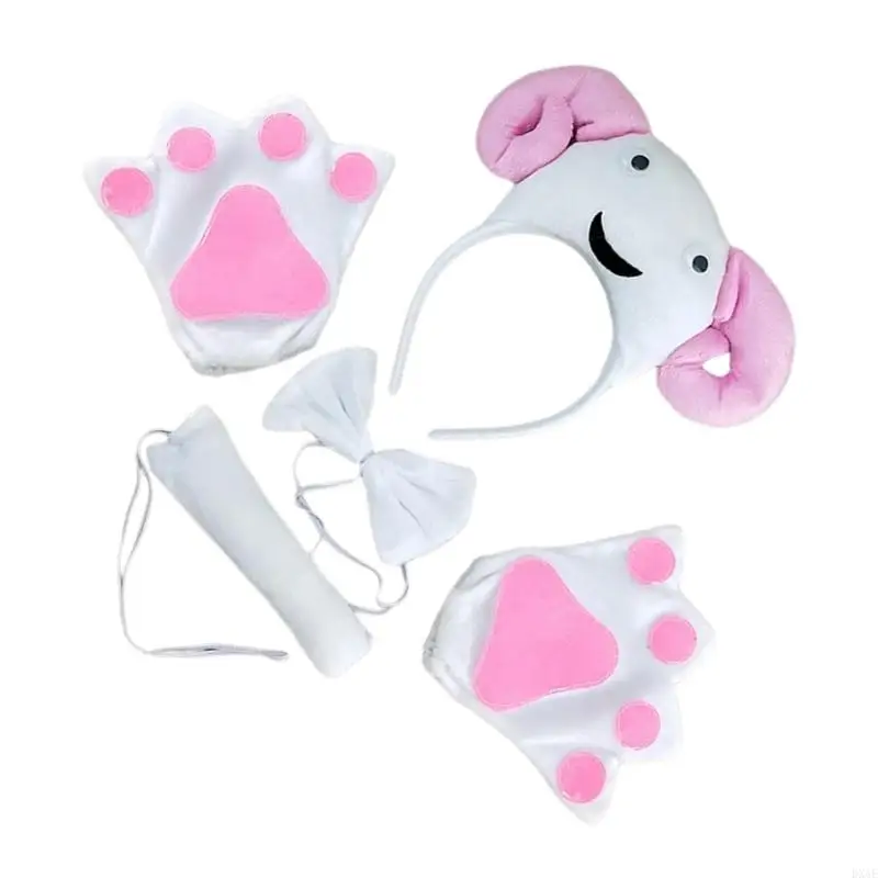 Dxae Animal Role Play Outfit Accessoires Halloween -kostuumaccessoire voor Kid volwassene