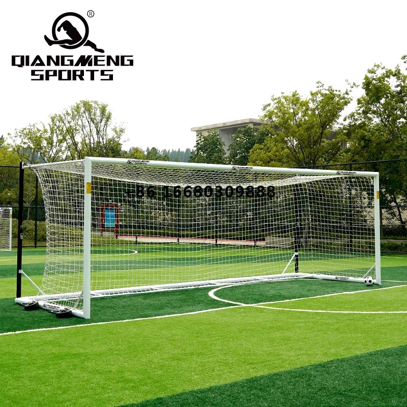 Aluminum Movable Soccer Goal Customizable 24ft x 8ft Professional Freestanding Stadium Box Football goal