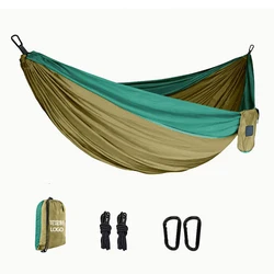 Portátil Anti-Rollover Double Hammock para Crianças, Praia Swing, Piquenique ao ar livre, Camping, Outdoor Supplies