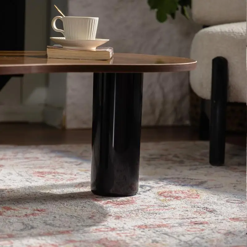 طاولة قهوة سحابية حديثة مع سهلة التجميع ومجموعات ألوان أنيقة لغرفة المعيشة