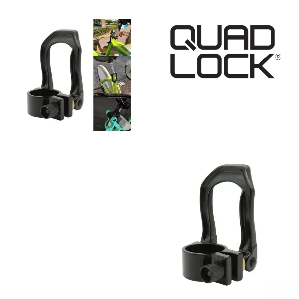 

QUAD LOCK 2 pieces Bike Seats Clamp Cycling Seatpost Clamp Seats Clamp Quick Bike Seats Clamps
