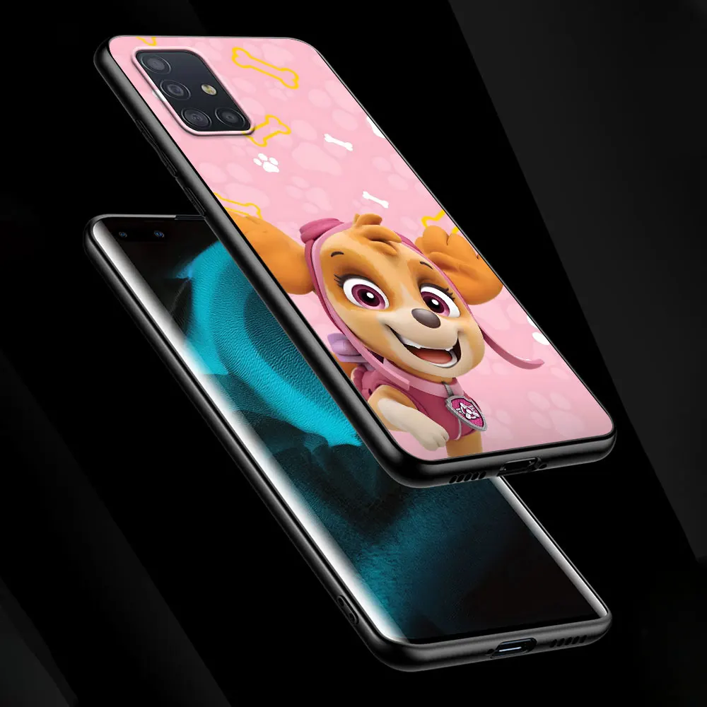 Paws P-Patrols Cartoon Dog Case for Samsung Galaxy A54 A53 A32 A52s A12 A21s A51 A22 A31 A52 A72 A11 A14 A02s TPU Phone Cover