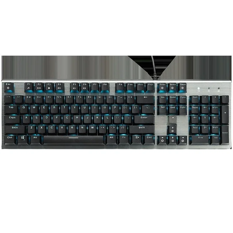 

V530 game, mechanical keyboard, computer office, wired keyboard, mixed light effect