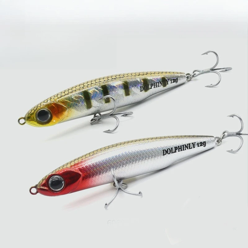 1 Stück 7,5cm 12g Micro Sinking Pencil Köder Vibrierender Kleiner Silberfisch-Köder zum Angeln auf Kleinen Schwarzbarschen und Süßwasser-Weißfisch – Detail 6