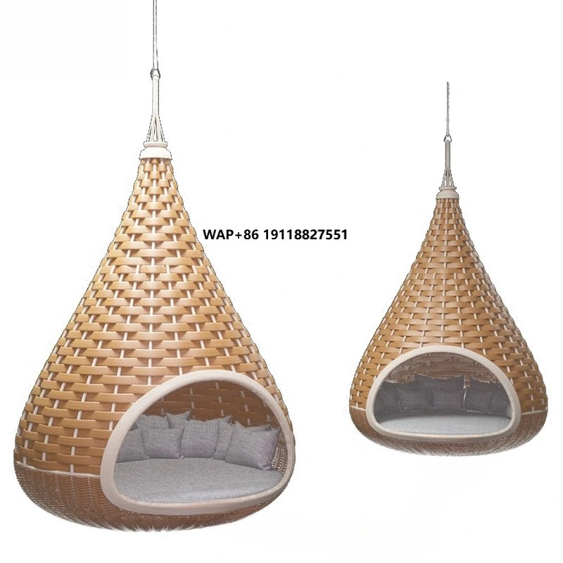 Уличный гамак, стул, качели для патио, ротанговые качели, диваны, большая круглая кровать, птичье гнездо, подвесная кушетка