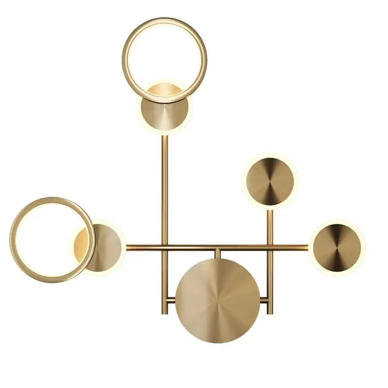 โคมไฟติดผนังข้างเตียงห้องนอนหรูหราสไตล์นอร์ดิกที่ทันสมัยเรียบง่าย