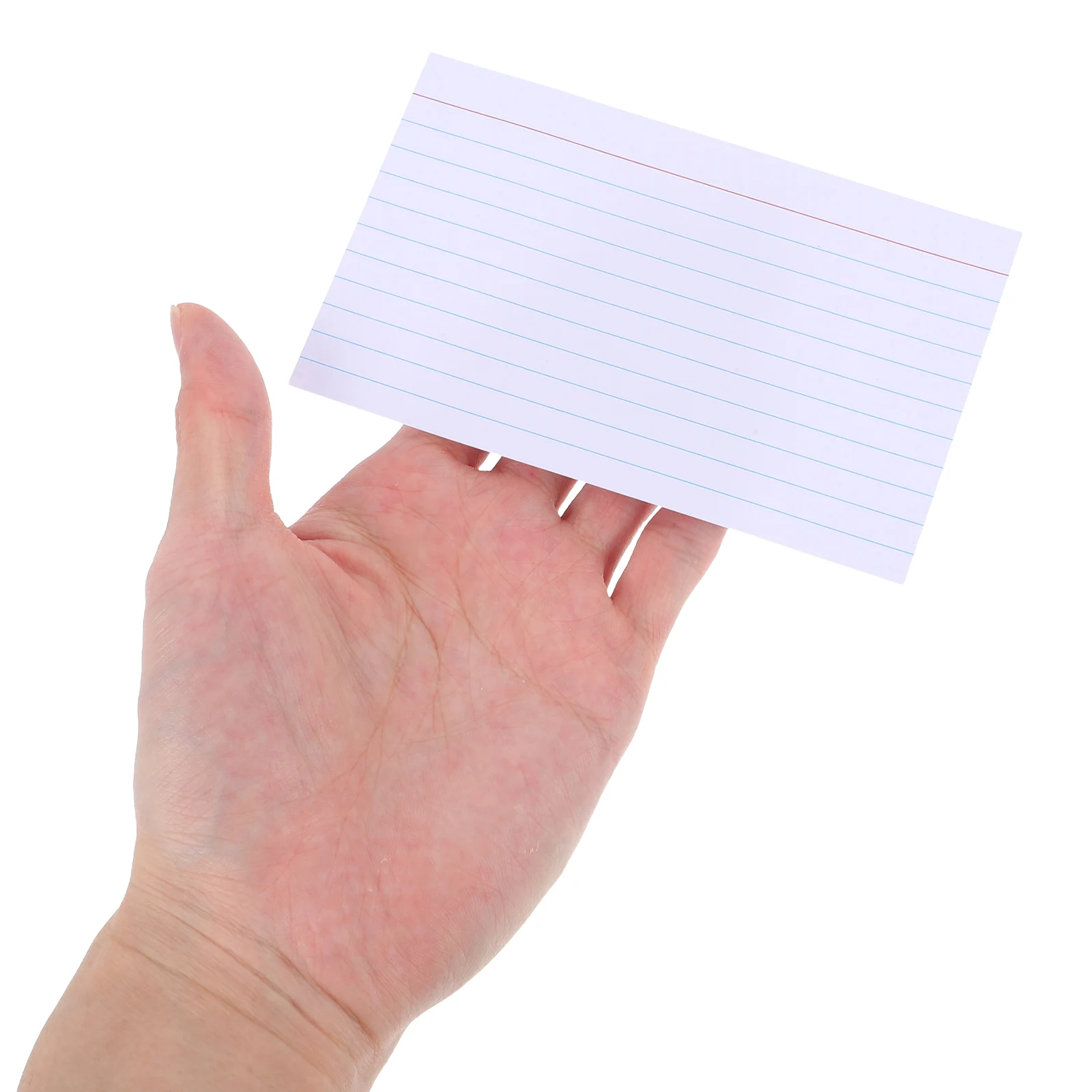 

200 Pcs Index Card Notebook Cassette Flashcards Heavy Study Paper for Studying