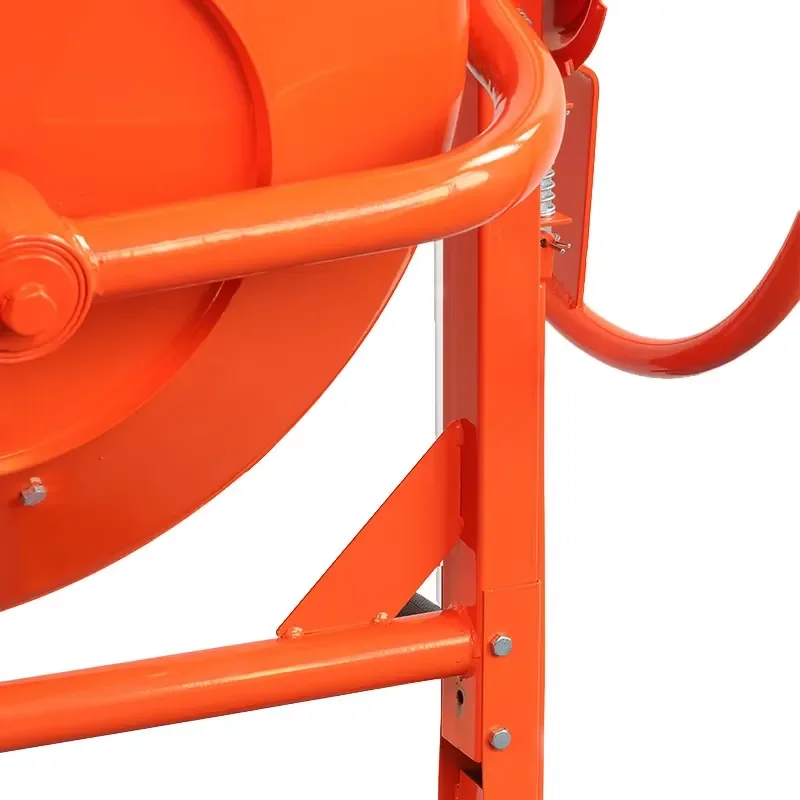 New Electric Concrete Mixer Two Wheel Small Cement Mixer with Core Component Motor