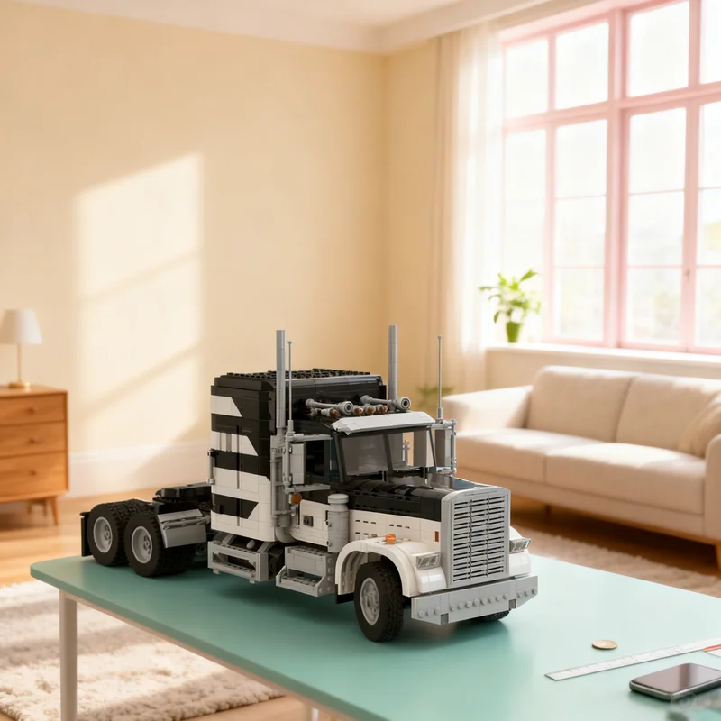 

2722pcs MOC Freightliner FLC MkII Model Team Model Building Blocks Construction Christmas Gifts Toy Creative DIY Idea Assemble