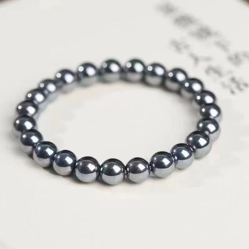 New Round Ferrite Magnet Magnetic Bracelet Bead Palm Stone Stress Relief Magnetic Polishing Ball Jewelry DIY Accessories Crafts
