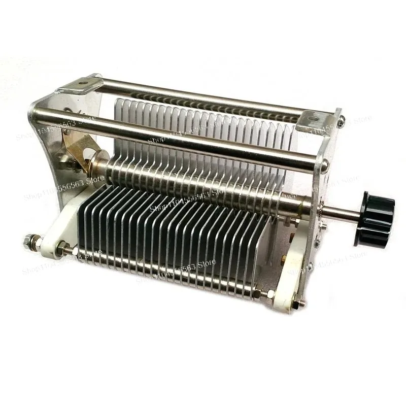 20-1000PF Single-Joint Air Dielectric Variable Capacitor, Knob-Ready for Electronics