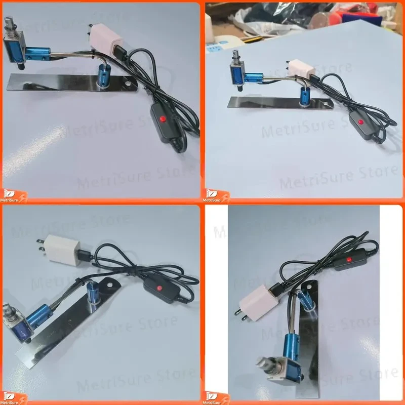 Computer Keyboard Clicker Physical Auto Random Clicking Tool for Gaming Automation Anti-Lag Frame Drop Prevention 1-30 Second