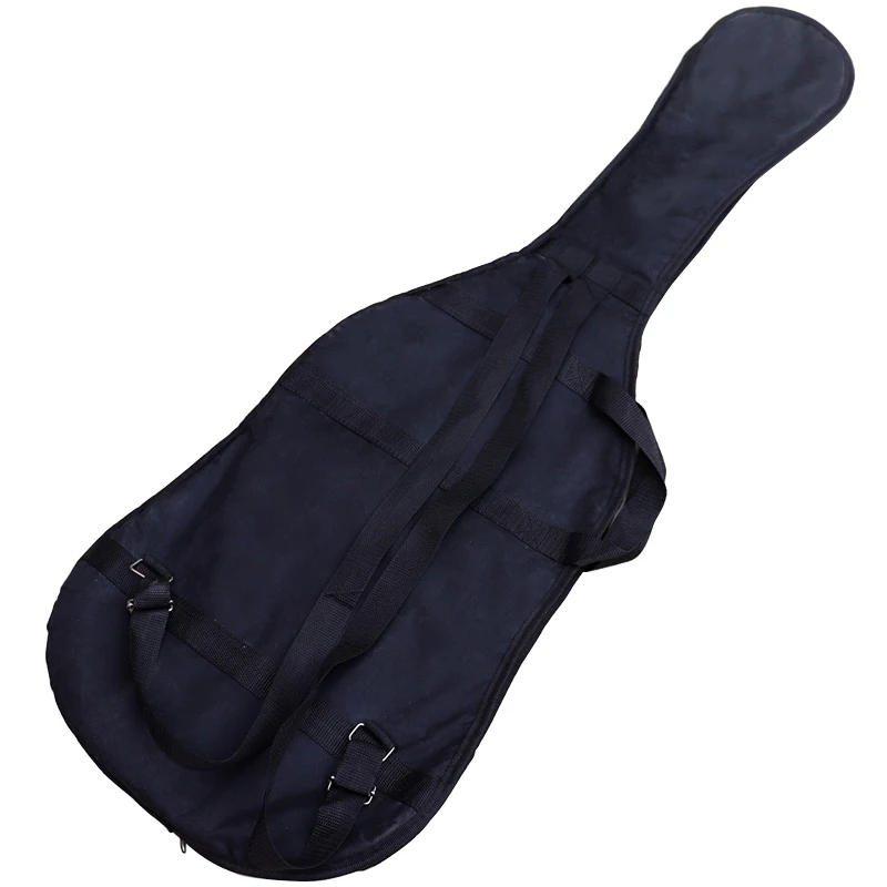 43 Inch Bass Acoustic & Electric Bass Guitar Bag Backpack Soft Case Cover Water-Resistant Polyester For Guitar