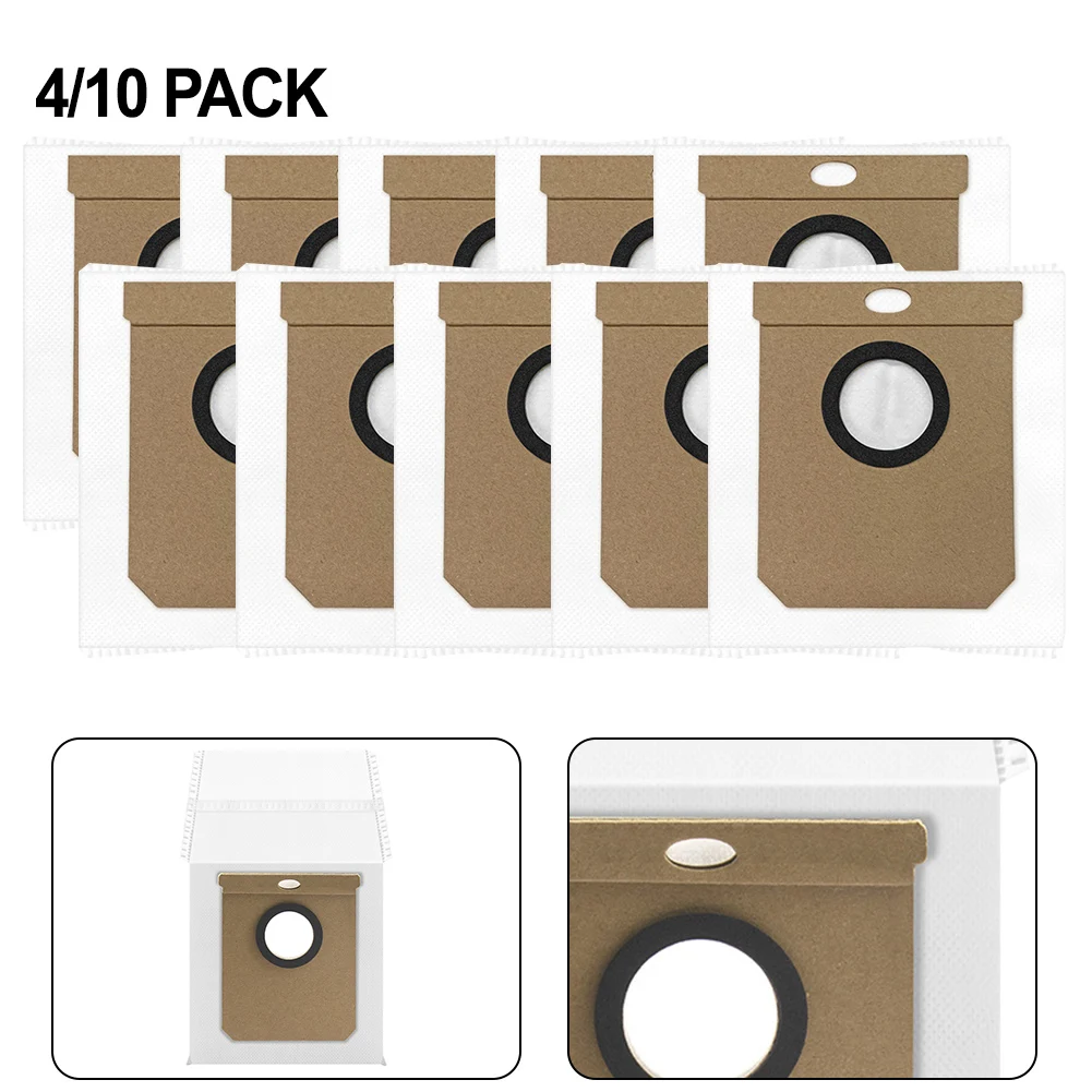 Replacement Dust Bags for Conga 7690 Immortal Max Home M 4/10 Pack Designed for Efficient Dust Collection and Easy Use