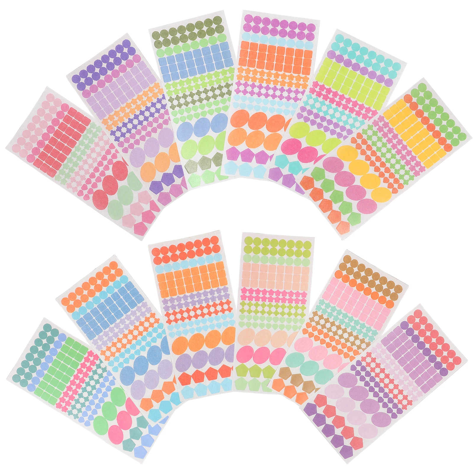

12 Sheets Japanese Paper Stickers Journaling Supplies Stationary Embroidery Handbook